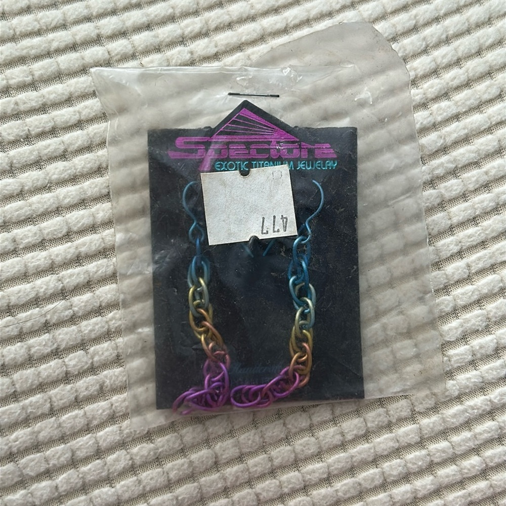 Vintage Titanium earrings